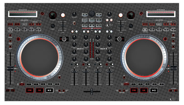 Numark NS 6 Skin Gradienter Grey